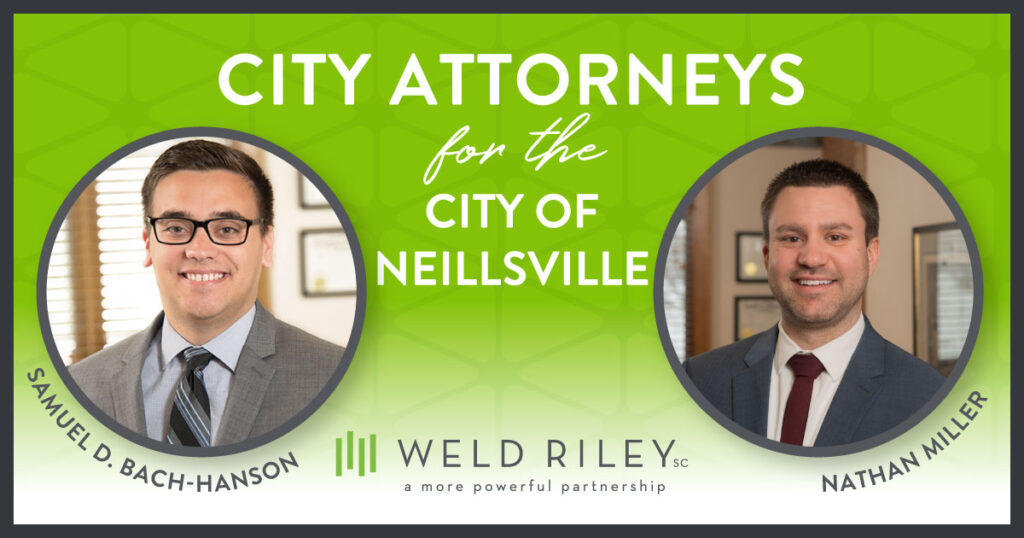 City Attorneys for the City of Neillsville - Weld Riley