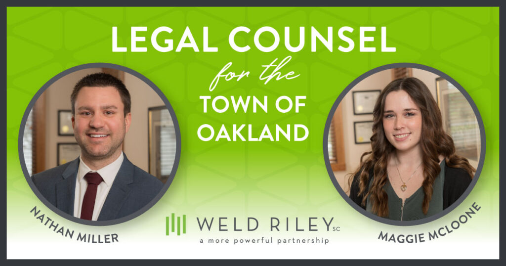 Legal Counsel for the town of Oakland - Nathan Miller & Maggie Mcloone